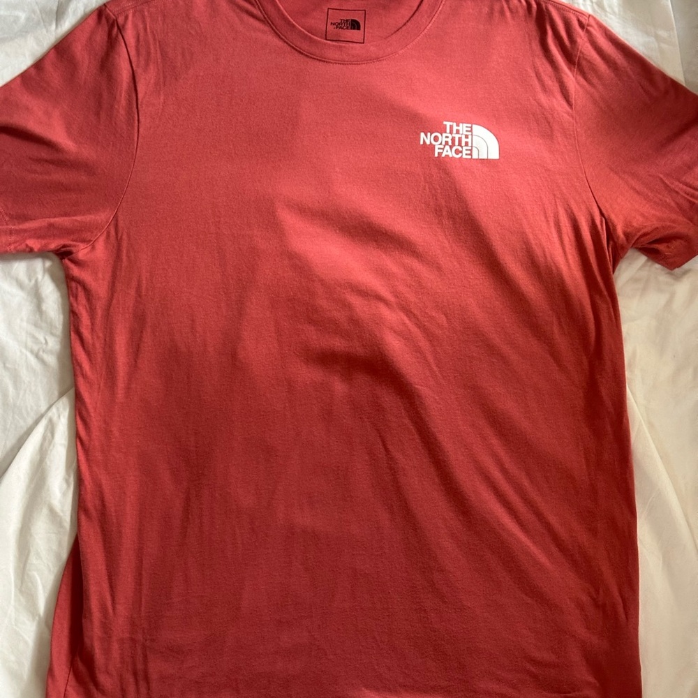 The North Face Red Short Sleeve Tee